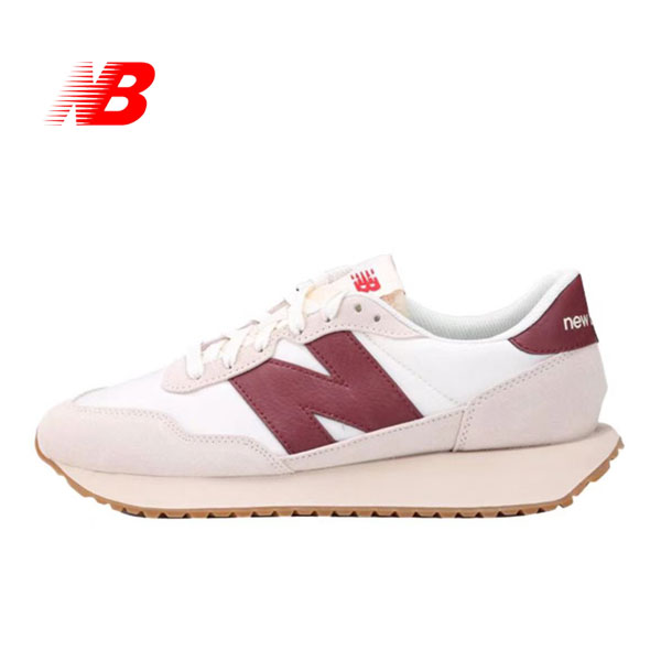 New Balance 237酒紅 左側