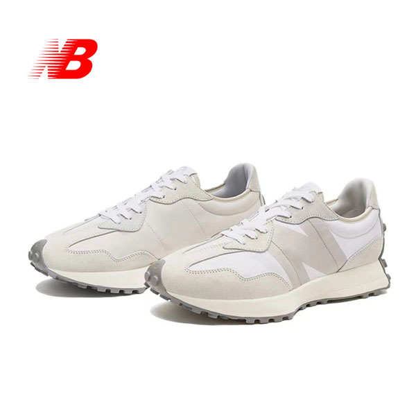 New Balance 327灰白 側面