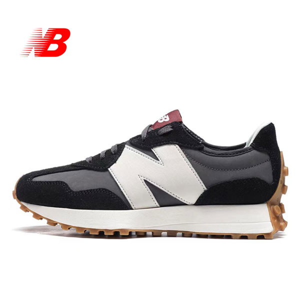 New Balance 327灰黑 左側