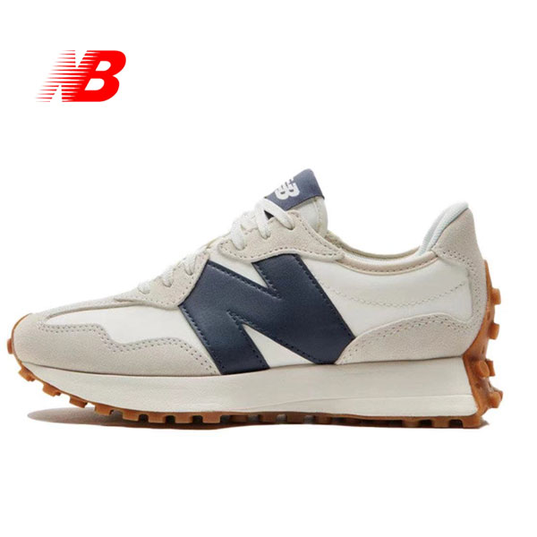 New Balance 327奶茶色 左側