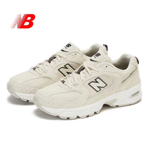 New Balance 530 奶茶色 鞋側面