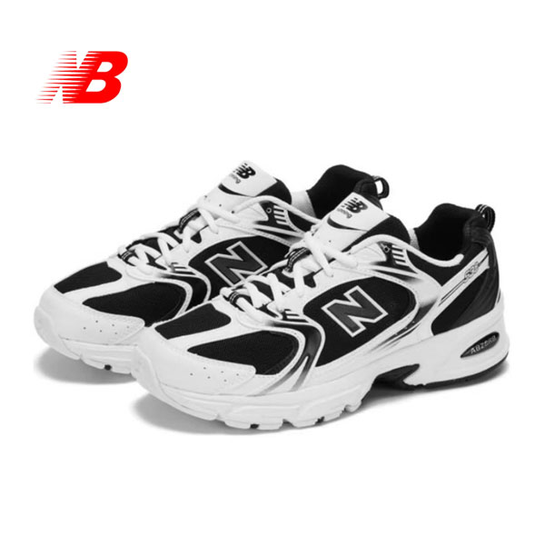 New Balance 530 Black And White 黑白色 鞋側面