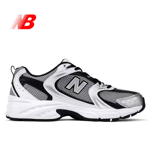 New Balance 530 黑銀色 鞋內側