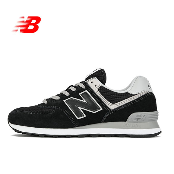 New Balance 574 黑 鞋內側