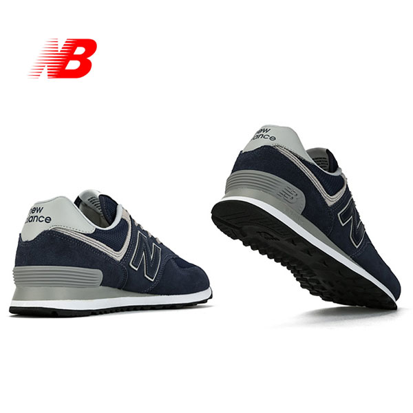 New Balance 574 黑 鞋底