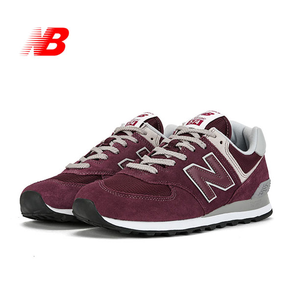 New Balance 574 紅 鞋側面