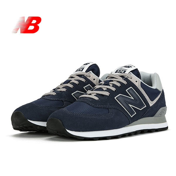 New Balance 574 藍 鞋側面